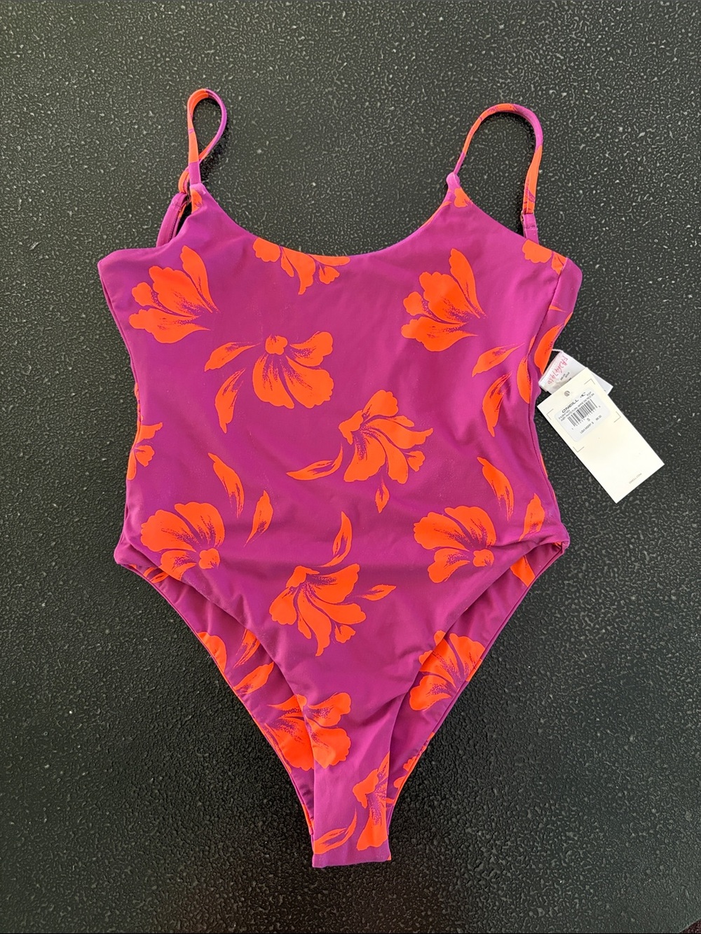 O’Neill Avery Painted Floral Marine One Piece Swim